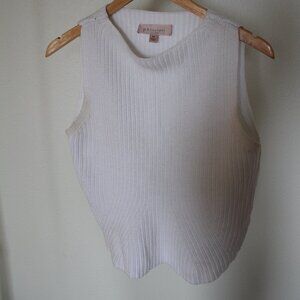 Philosophy Sleeveless Fisherman Knit